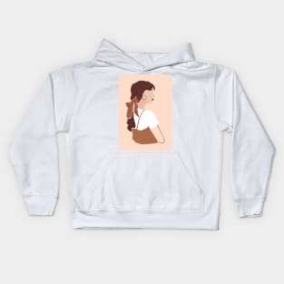 Beauty Minimalistic Illustration Kids Hoodie